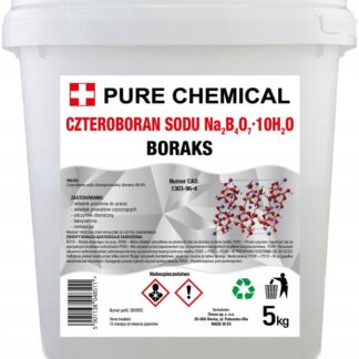 BORAKS CZYSTY BORAX CZTEROBORAN SODU czda 5kg