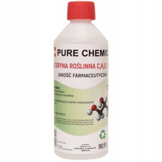 GLICERYNA ROŚLINNA FARMECEUTYCZNA 99,5% 500ml 0,5l