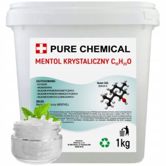 MENTOL KRYSTALICZNY DO SAUNY KRYSZTAŁY 1000g 1kg