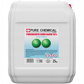 PODCHLORYN SODU 15% CHLOR W PŁYNIE 25kg