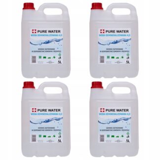 Woda DESTYLOWANA DEMINERALIZOWANA 20L (4x5L)
