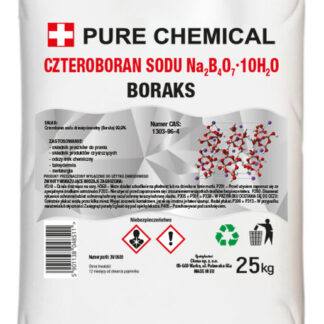 BORAKS CZYSTY BORAX CZTEROBORAN SODU czda 25kg