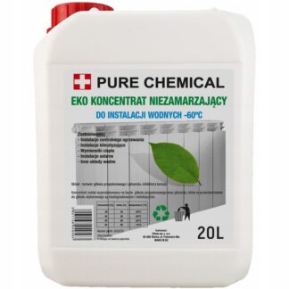 GLIKOL PROPYLENOWY KONCENTRAT DO C.O EKOLOGICZNY PŁYN SOLARNY -60°C 20L
