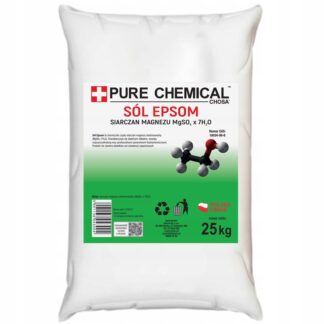 SÓL EPSOM CZYSTY SIARCZAN MAGNEZU SÓL EPSON BEZ DODATKÓW NATURALNA 25kg