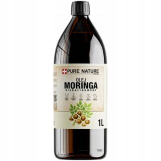 OLEJ MORINGA NATURALNY NIERAFINOWANY ZIMNOTŁOCZONY 1l