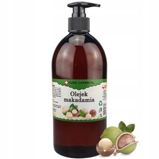 OLEJ MAKADAMIA NATURALNY OLEJEK Z ORZECHÓW MACADAMIA + DOZOWNIK 1l