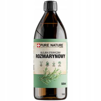 OLEJEK ROZMARYNOWY ETERYCZNY OLEJEK Z ROZMARYNU NATURALNY 500ml 0,5l