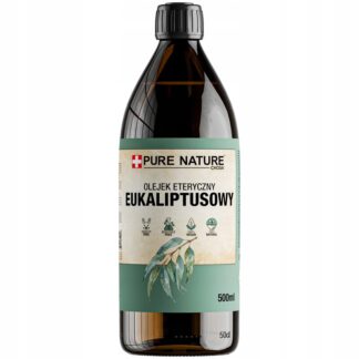 OLEJEK EUKALIPTUSOWY NATURALNY OLEJEK ETERYCZNY EUKALIPTUS 500ml