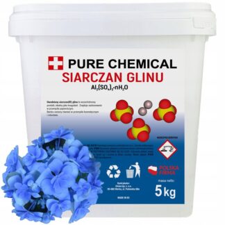 SIARCZAN GLINU CZYSTY NIEBIESKIA HORTENSJA OBNIŻA pH 5kg