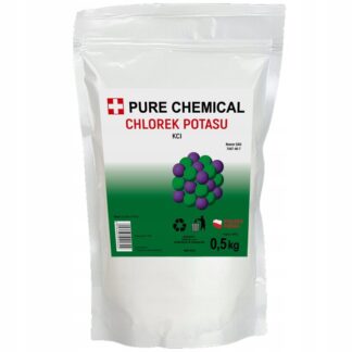 CHLOREK POTASU CZYSTY KCl SÓL POTASOWA 99,9% 500g 0,5kg