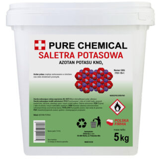 SALETRA POTASOWA AZOTAN POTASU KNO3 BEZ DODATKÓW 99,5% 5kg