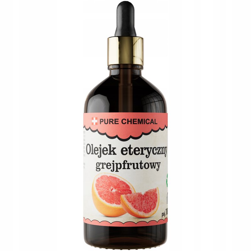 OLEJEK GREJPFRUTOWY ETERYCZNY NATURALNY ENERGETYZUJĄCY BEZ DODATKÓW 100ml