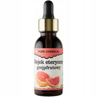 OLEJEK GREJPFRUTOWY ETERYCZNY NATURALNY ENERGETYZUJĄCY BEZ DODATKÓW 30ml