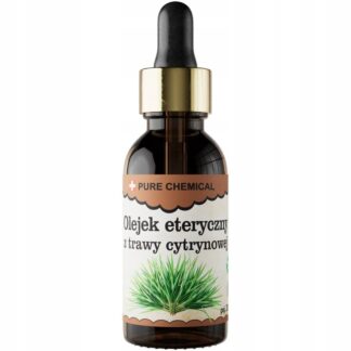 OLEJEK Z TRAWY CYTRYNOWEJ ETERYCZNY NATURALNY BEZ DODATKÓW 30ml