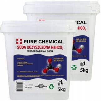 SODA OCZYSZCZONA CZYSTY WODOROWĘGLAN SODU 2x 5kg 10kg