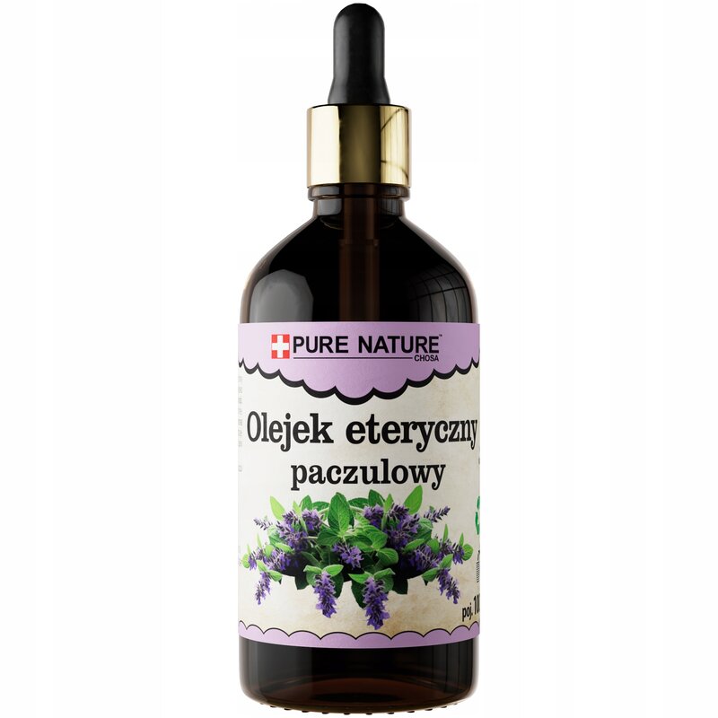 OLEJEK ETERYCZNY PACZULA NATURALNY OLEJEK PACZULI BEZ DODATKÓW 100ml
