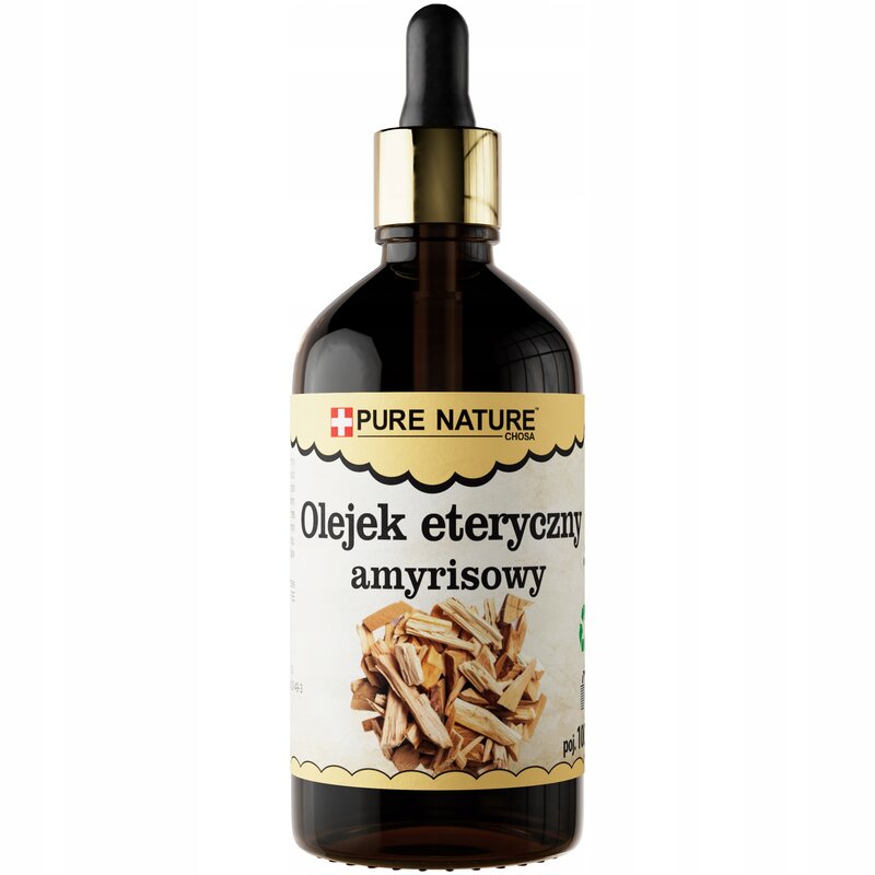 OLEJEK AMYRISOWY NATURALNY OLEJEK ETERYCZNY AMERIS BEZ DODATKÓW 100ml