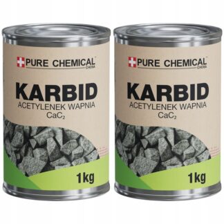 KARBID CZYSTY WĘGLIK WAPNIA 2x 1kg