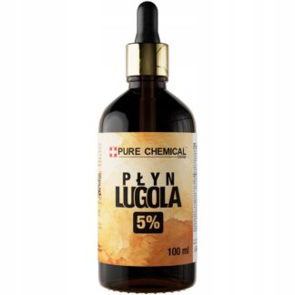 PŁYN LUGOLA 5% ROZTWÓR WODNY JODU I JODKU POTASU ORYGINALNA RECEPTURA 100ml