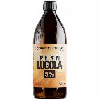 PŁYN LUGOLA 5% ROZTWÓR WODNY JODU I JODKU POTASU ORYGINALNA RECEPTURA 500ml