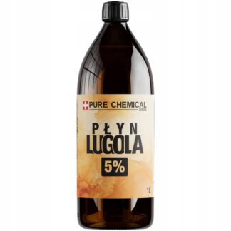 PŁYN LUGOLA 5% ROZTWÓR WODNY JODU I JODKU POTASU ORYGINALNA RECEPTURA 1L