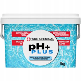 PH PLUS DO BASENU REGULATOR PH WODY W BASENIE PODWYŻSZA PH 1 kg