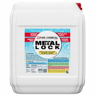 METAL LOCK CHEMIA DO BASENU USUWANIE OSADÓW WAPNIA METALI Z WODY 5l