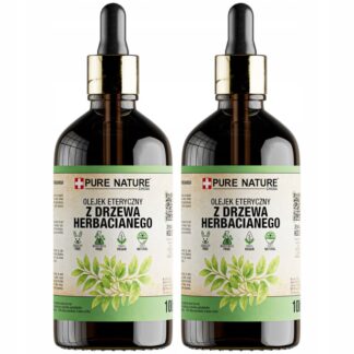 OLEJEK Z DRZEWA HERBACIANEGO ETERYCZNY HERBACIANY NATURALNY 2x 100ml