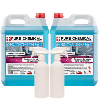 ODMRAŻACZ DO SZYB SAMOCHODOWYCH ZAMKÓW PURE CHEMICAL MOCNY -40°C 2x5L 10L