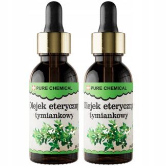 OLEJEK TYMIANKOWY OLEJEK ETERYCZNY TYMIANKOWY TYMIANEK NATURALNY 2x 30ml