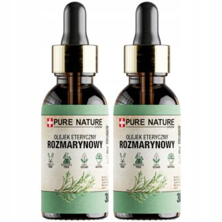 OLEJEK ROZMARYNOWY ETERYCZNY OLEJEK Z ROZMARYNU NATURALNY 2x 30ml