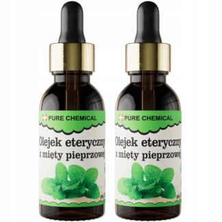 OLEJEK MIĘTOWY NATURALNY OLEJEK ETERYCZNY Z MIĘTY PIEPRZOWEJ 2x 30ml