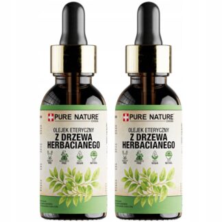 OLEJEK Z DRZEWA HERBACIANEGO ETERYCZNY HERBACIANY NATURALNY 2x 30ml