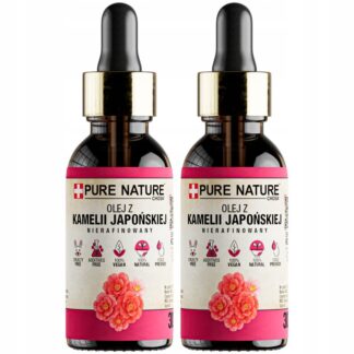 OLEJ TSUBAKI Z KAMELII JAPOŃSKIEJ NIERAFINOWANY ZIMNOTŁOCZONY 2x 30ml