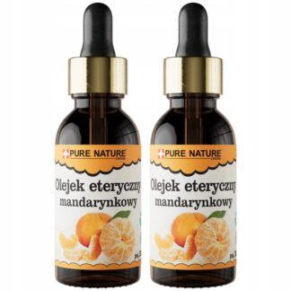 OLEJEK ETERYCZNY MANDARYNKOWY NATURALNY OLEJEK Z MANDARYNEK 2x 30ml