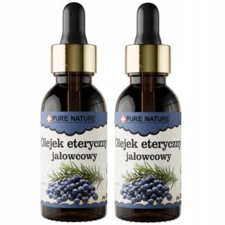 OLEJEK ETERYCZNY Z JAŁOWCA NATURALNY OLEJEK JAŁOWCOWY BEZ DODATKÓW 2x 30ml