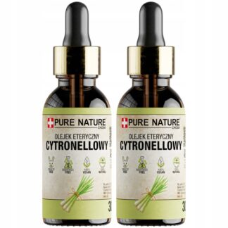 OLEJEK ETERYCZNY CYTRONELLA NATURALNY OLEJEK CITRONELA BEZ DODATKÓW 2x 30ml