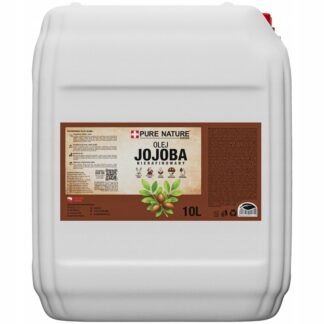 OLEJ JOJOBA NATURALNY TŁOCZONY NA ZIMNO NIERAFINOWANY 10l