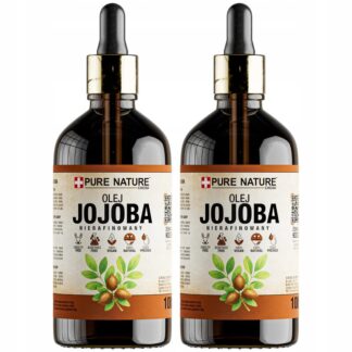 OLEJ JOJOBA NATURALNY TŁOCZONY NA ZIMNO NIERAFINOWANY 2x 100ml