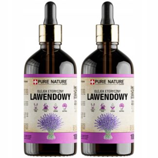 OLEJEK LAWENDOWY NATURALNY OLEJEK ETERYCZNY Z LAWENDY BEZ DODATKÓW 2x 100ml