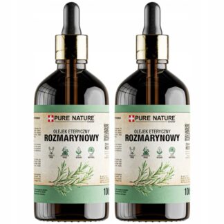 OLEJEK ROZMARYNOWY ETERYCZNY OLEJEK Z ROZMARYNU NATURALNY 2x 100ml