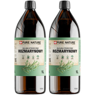 OLEJEK ROZMARYNOWY ETERYCZNY OLEJEK Z ROZMARYNU NATURALNY 2000ml 2x 1l