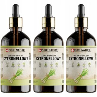 OLEJEK ETERYCZNY CYTRONELLA NATURALNY OLEJEK CITRONELA BEZ DODATKÓW 3x100ml