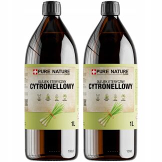 OLEJEK ETERYCZNY CYTRONELLA NATURALNY OLEJEK CITRONELA BEZ DODATKÓW 2x 1l
