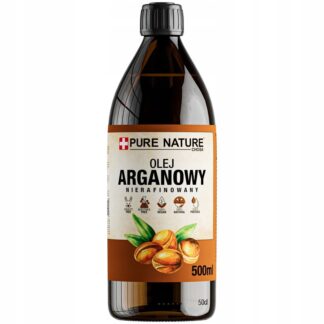 OLEJ ARGANOWY DO WŁOSÓW I CIAŁA MAROKO NIERAFINOWANY ZIMNOTŁOCZONY 500ml