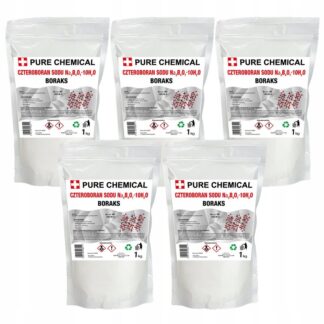 BORAKS CZYSTY BORAX CZTEROBORAN SODU czda 5kg