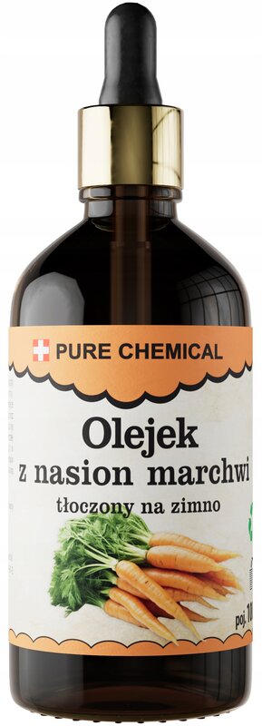 OLEJ Z NASION MARCHWI NIERAFINOWANY TŁOCZONY NA ZIMNO 100ml - obrazek 2