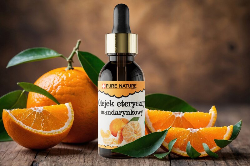 OLEJEK ETERYCZNY MANDARYNKOWY NATURALNY OLEJEK Z MANDARYNEK 100ml - obrazek 2