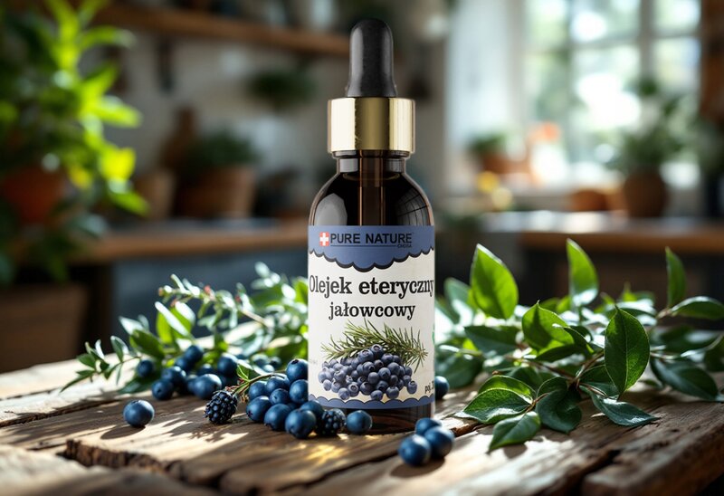 OLEJEK ETERYCZNY Z JAŁOWCA NATURALNY OLEJEK JAŁOWCOWY BEZ DODATKÓW 100ml - obrazek 2