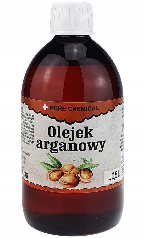 OLEJEK ARGANOWY DO WŁOSÓW NIERAFINOWANY 500ml - obrazek 2